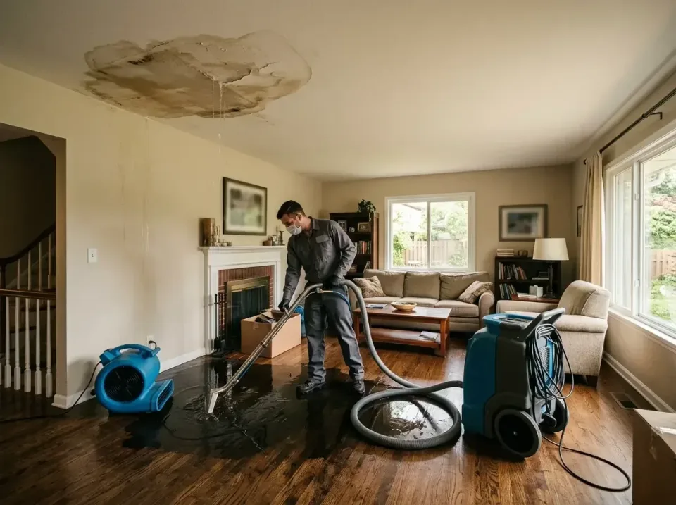 attic-pipe-burst-ceiling-drip-008 — frequently asked questions, Water Damage Restoration & Carpet Care in Hinton, WV